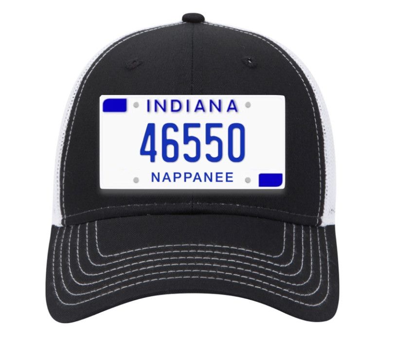 Nappanee 46550 Hat, Color: Navy/ White