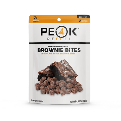 Peak Chocolate Fudge Brownie Bites