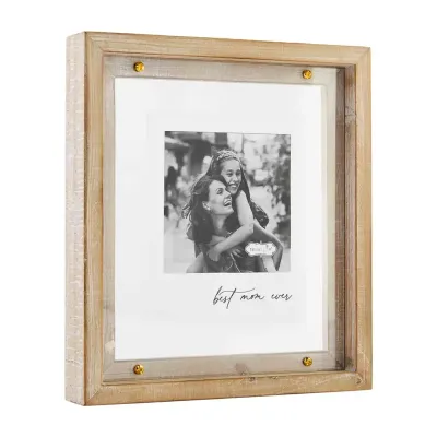 Best Mom Ever Brass Screw Picture Frame