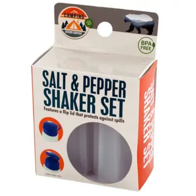 Salt &amp; Pepper Shaker Set Camping