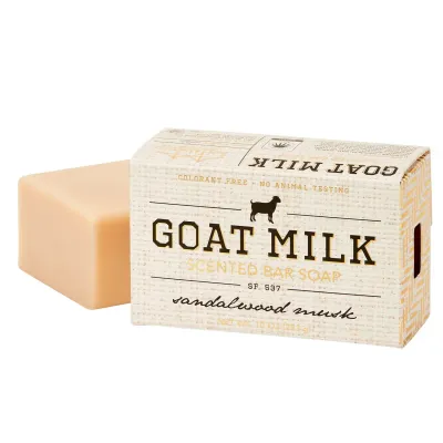 Goat Milk Bar Soap | Sandalwood Musk