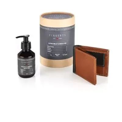Wallet &amp; Muscle Rub Men's Gift Set