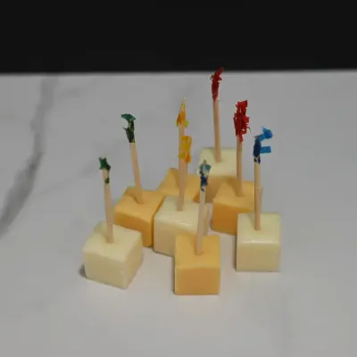 Mixed Cheddar Cheese Cube