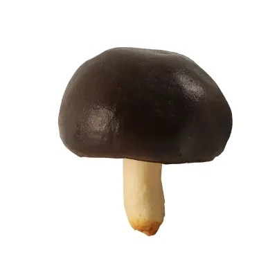 Artificial Faux Brown Mushroom 3”