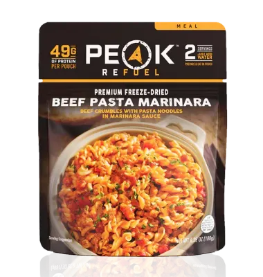 Peak Beef Pasta Marinara