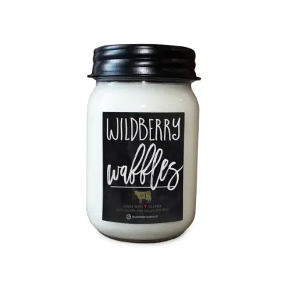 Wildberry Waffles 13 oz Candle by Milkhouse Candle Co.