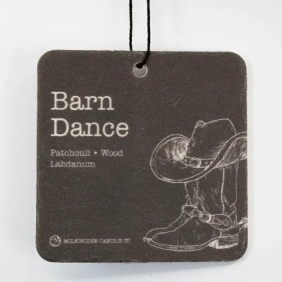 Barn Dance Car Air Freshener by Milkhouse Candle Co.