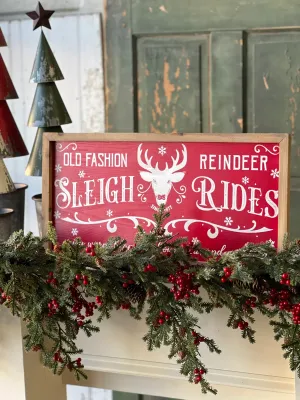 Sleigh Rides Sign