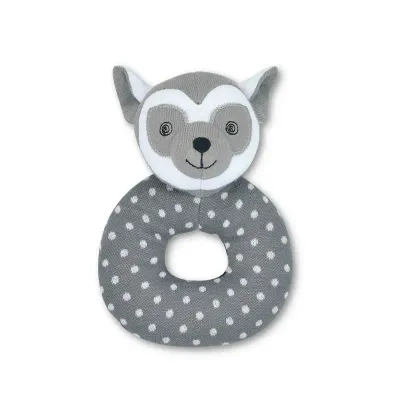 Bruce Lemur Teething Rattle