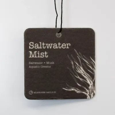 Saltwater Mist Car Air Freshener by Milkhouse Candle Co.