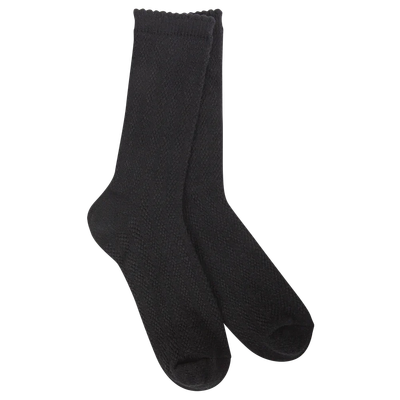 Pointelle Crew Socks