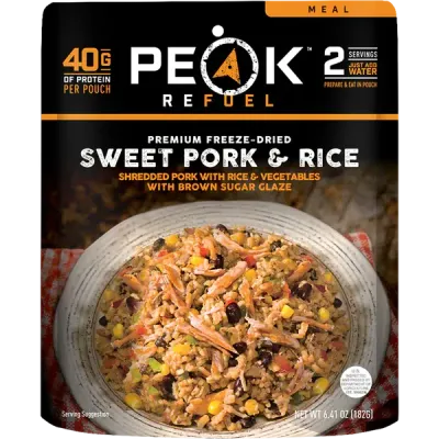 Peak Sweet Pork &amp; Rice