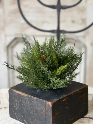 Advent Greens Half Sphere 11”