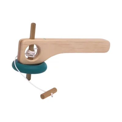 Amish-Made Spinning Wooden Top Toy