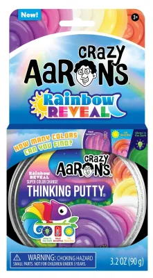 Rainbow Reveal 4” Thinking Putty