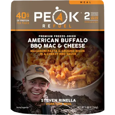 Peak MeatEater American Buffalo BBQ Mac &amp; Cheese
