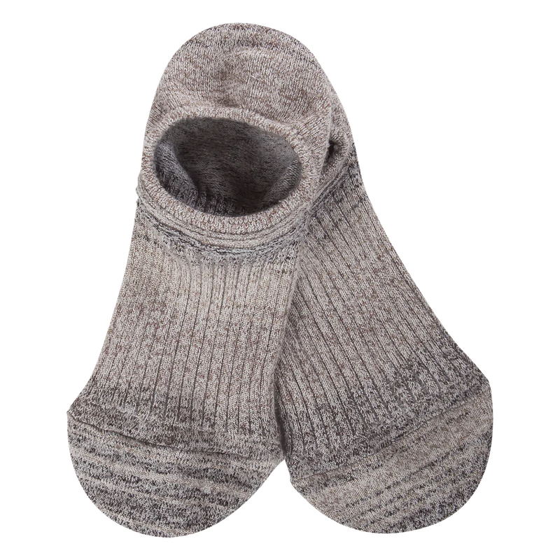 No Rib Socks Rib Low Socks