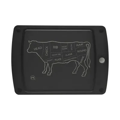 Cow Cuts Grill Cutting Board