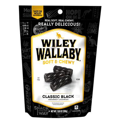 Wiley Wallaby Black Licorice