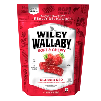 Wiley Wallaby Red Licorice