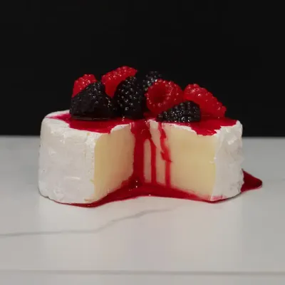 Brie Cheese with Berries