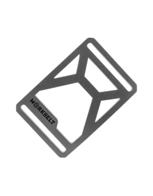 Grip6 Men's Workbelt Pro Belt Buckle in Gunmetal