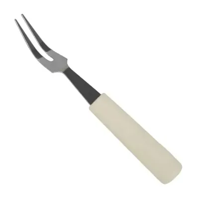Fork with White Handle