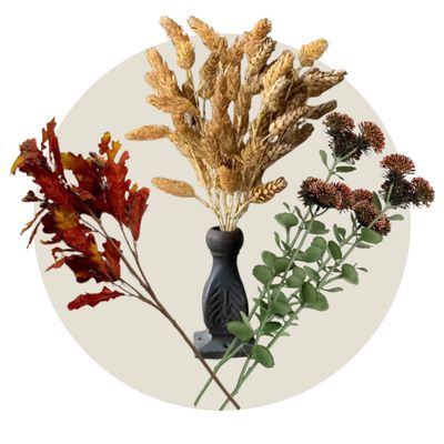 Fall Stems, Sprays, Garlands