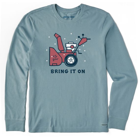 Clearance Men's Bring It On Snow LS by Life is Good
