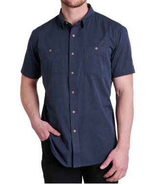 KUHL Karib Stripe Shirt, Size: SM, Color: Midnight Sky
