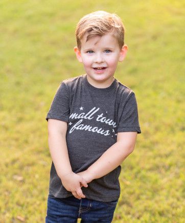 Small Town Famous Toddler Tee, Size: 2T