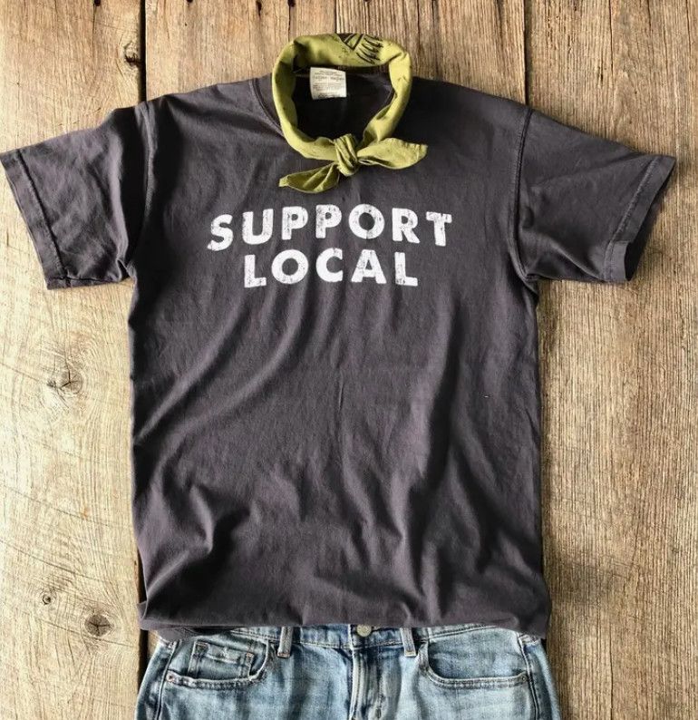 Support Local, Size: Sm
