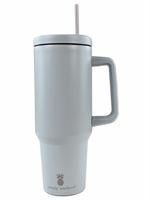 Simply Southern Stainless Steel Insulated Tumbler, Color: Stone Grey