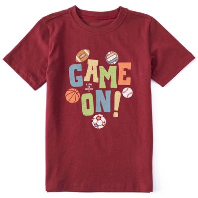 Sports Game On Red Tee