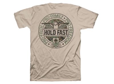 Pro Faith Family Freedom Hold Fast Tee