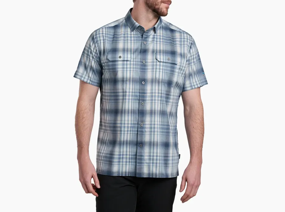KUHL Response Shirt, Size: S, Color: Sail Blue