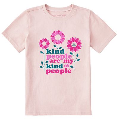 Kind People Kids Pink Crusher Tee by Life is Good