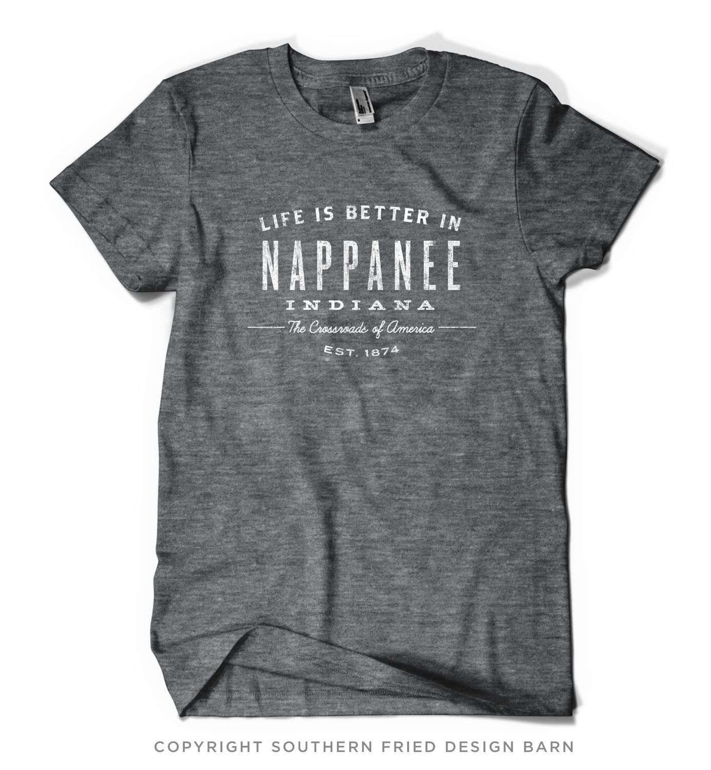 Nappanee Life is Better Tee, Size: SM