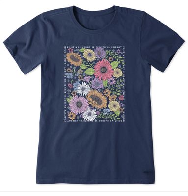 Life is Good Women's Beautiful Energy Wildflower