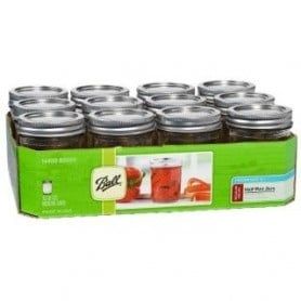 Ball Regular Jelly 8 oz Half Pint Ball Jars