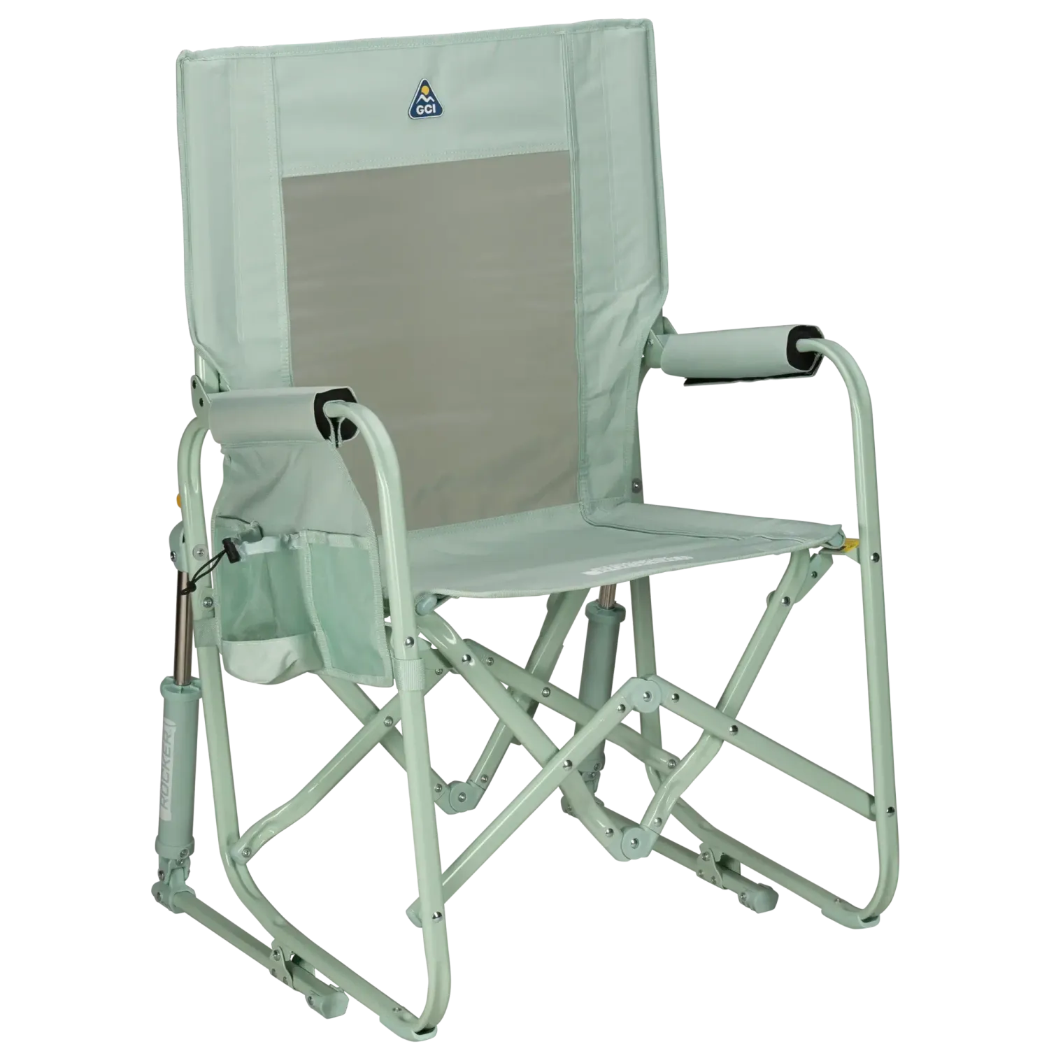 GCI Stowaway Rocker - Pastel Green Chair Camp 