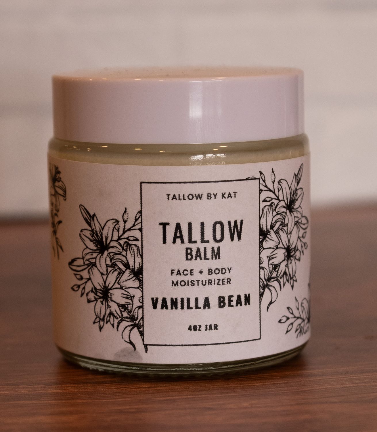 Tallow By Kat Vanilla Bean Tallow Balm