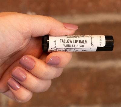 Vanilla Bean Tallow Lip Balm Tube
