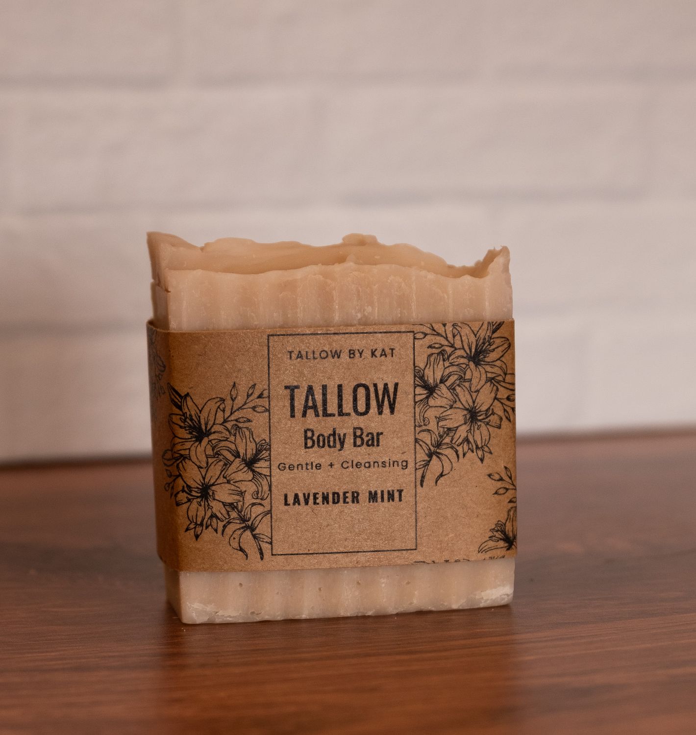 Tallow By Kat Lavender Mint Handcrafted Tallow Soap