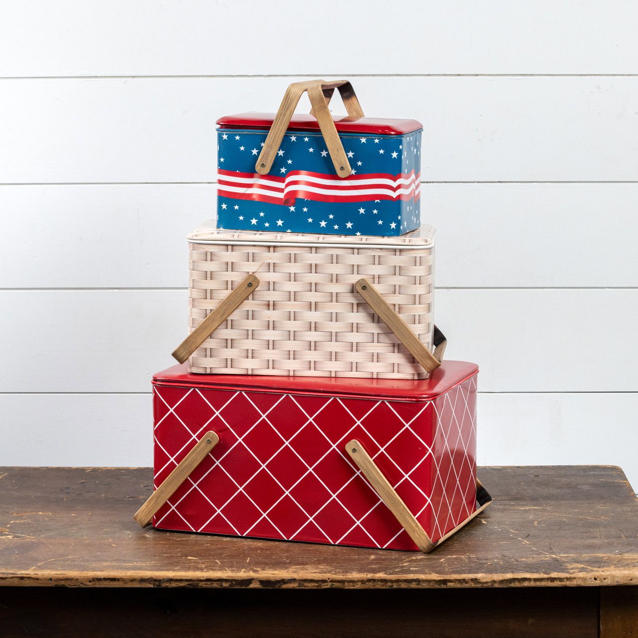 Red Picnic Basket