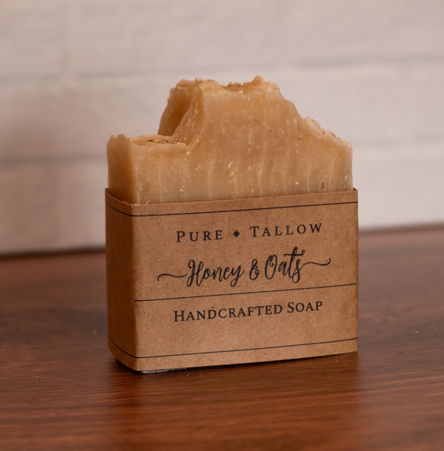 Honey &amp; Oats Handcrafted Tallow Soap