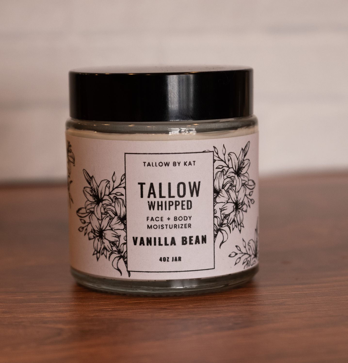 Tallow By Kat Vanilla Bean Whipped Tallow Balm