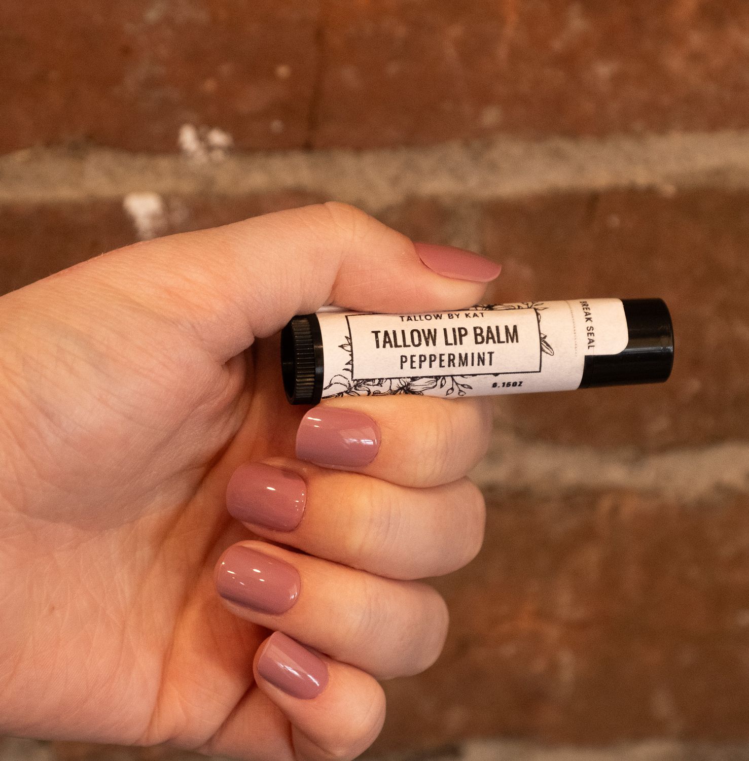 Tallow By Kat Peppermint Lip Balm