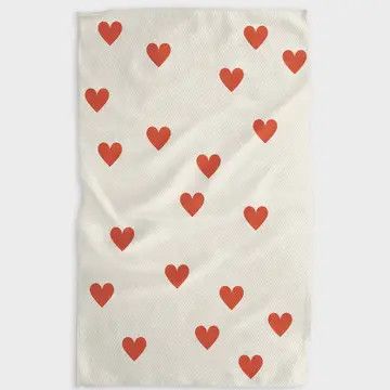 Simple Love Kitchen Geometry Tea Towel