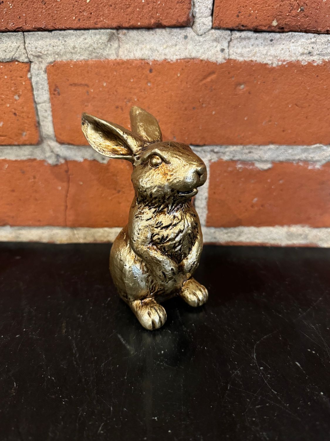 Bronze Baby Bunny Standing